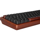 Sharkoon Gaming-tastatur træ/Sort, DE-layout, Gateron G Pro 3.0 Yellow
