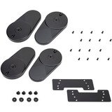 SilverStone RAC-CF4-440, Gulvstander Sort