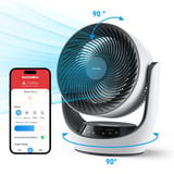SwitchBot intelligent varmluftsventilator, Blæser Hvid