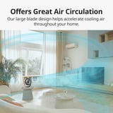 SwitchBot intelligent varmluftsventilator, Blæser Hvid