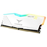 Team Group DELTA RGB hukommelsesmodul 16 GB 2 x 8 GB DDR4 3200 Mhz Hvid, 16 GB, 2 x 8 GB, DDR4, 3200 Mhz, 288-pin DIMM