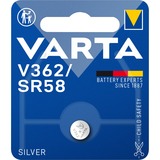 Varta -V362 Husholdningsbatterier Engangsbatteri, Sølvoxid (S), 1,55 V, 1 stk, Sølv, 2,1 mm