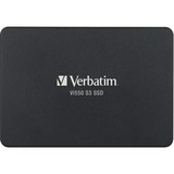 Verbatim Vi550 S3 4 TB 2.5" Serial ATA III 3D NAND, Solid state-drev Sort, 4 TB, 2.5", 510 MB/s, 6 Gbit/sek.