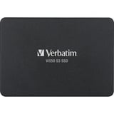 Verbatim Vi550 S3 4 TB 2.5" Serial ATA III 3D NAND, Solid state-drev Sort, 4 TB, 2.5", 510 MB/s, 6 Gbit/sek.