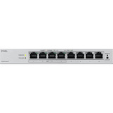 Zyxel GS1200-8HPV3 8P Gigabit PoE Switch grå