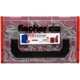 fischer FixTainer - DUOPOWER & DUOSEAL, Dyvel Lys grå/Rød