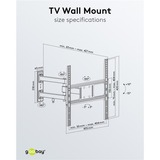 goobay 49744, Wall Mount Sort