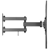 goobay TV-vægbeslag Basic FULLMOTION (M), Wall Mount Sort