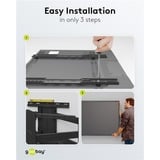 goobay TV-vægbeslag Basic FULLMOTION (M), Wall Mount Sort