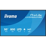 iiyama LH5066UHSB-B1AG, Offentlig visning Sort (mat)