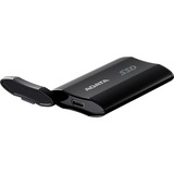ADATA SD810 2 TB USB Type-C USB 3.2 Gen 2x2 Sort, Solid state-drev Sort, 2 TB, USB Type-C, USB 3.2 Gen 2x2, 2000 MB/s, Sort