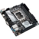 ASUS PRIME H610I-PLUS-CSM Intel H610 LGA 1700 mini ITX, Bundkort Intel, LGA 1700, Intel® Celeron®, Intel® Core™ i3, Intel® Core™ i5, Intel® Core™ i7, Intel® Core™ i9,..., DDR5-SDRAM, 96 GB, DIMM