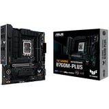 ASUS TUF GAMING B760M-PLUS Intel B760 LGA 1700 micro ATX, Bundkort Sort, Intel, LGA 1700, Intel® Celeron®, Intel® Core™ i3, Intel® Core™ i5, Intel® Core™ i7, Intel® Core™ i9,..., LGA 1700, DDR5-SDRAM, 128 GB
