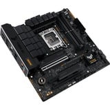 ASUS TUF GAMING B760M-PLUS, Bundkort Sort