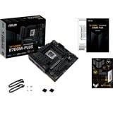 ASUS TUF GAMING B760M-PLUS, Bundkort Sort
