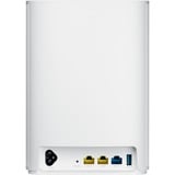 ASUS ZenWiFi AX Hybrid (XP4) (1-PK) Dual-band (2,4 GHz / 5 GHz) Wi-Fi 6 (802.11ax) Hvid 2 Intern, Router Hvid, Hvid, Intern, Strøm, Status, Dual-band (2,4 GHz / 5 GHz), Wi-Fi 6 (802.11ax), 802.11a, 802.11b, 802.11g, Wi-Fi 4 (802.11n), Wi-Fi 5 (802.11ac), Wi-Fi 6 (802.11ax)