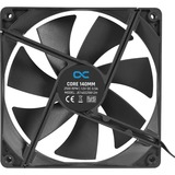 Alphacool Core 140mm blæser PWM 2500rpm, Sag fan Sort