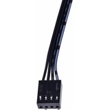 Alphacool Core 140mm blæser PWM 2500rpm, Sag fan Sort