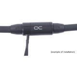 Alphacool ES flow- og temperatursensor "HighFlow" med tachs signal, Temperaturføler Sort