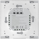 Aqara Smart Wall Switch - Single rocker (With Neutral), Knappen Hvid