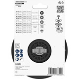 Bosch 2 608 601 716 tilbehør vinkelsliber Bagskive, Slibning pad Bagskive, 12,5 cm, Bosch, Sort, 12250 rpm, Plast