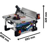 Bosch Batteri bordrundsav GTS 18V-70 Professional solo, 18Volt, Tabel rundsav Blå