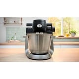 Bosch Serie 6 MUMS6ZS13D foodprocessor 1600 W 5,5 L Sort, Rustfrit stål Indbyggede vægte Sort/rustfrit stål, 5,5 L, Sort, Rustfrit stål, 3,5 kg, 2,5 kg, Fejl, Ja, 6,35 cm (2.5")