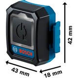 Bosch Trådløst bilstart-sæt GCA 30-42 + GCT 30-42 Professional, Forbindelsesmodul Blå
