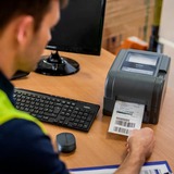 Brother TD-4420TN etiketprinter Direkte termisk/termisk overførsel 203 x 203 dpi 152 mm/sek. Ledningsført Ethernet LAN grå, Direkte termisk/termisk overførsel, 203 x 203 dpi, 152 mm/sek., Ledningsført, Sort