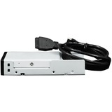 Chieftec MUB-3003 drive bay panel Sort, Frontpanel Sort, Sort, 102 mm, 135 mm, 25 mm, 300 g, 1 stk