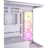 Corsair 3500X ARGB, Towerkabinet Hvid