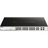 D-Link DGS-1250-28XMP Administreret L3 Gigabit Ethernet (10/100/1000) Strøm over Ethernet (PoE) Sort, Switch Administreret, L3, Gigabit Ethernet (10/100/1000), Fuld duplex, Strøm over Ethernet (PoE), Stativ-montering