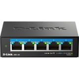 D-Link DMS-105 Ikke administreret L2 2.5G Ethernet (100/1000/2500) Sort, Switch Ikke administreret, L2, 2.5G Ethernet (100/1000/2500)