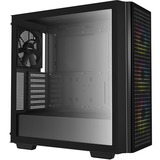 DeepCool CG540 Midi Tower Sort, Towerkabinet Sort, Midi Tower, PC, Sort, ATX, EATX, micro ATX, Mini-ITX, ABS, SPCC, Hærdet glas, Spil