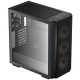 DeepCool CG540 Midi Tower Sort, Towerkabinet Sort, Midi Tower, PC, Sort, ATX, EATX, micro ATX, Mini-ITX, ABS, SPCC, Hærdet glas, Spil