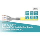 Digitus DK-1744-A-VH-10-P, Kabel Gul