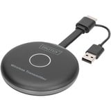 Digitus DS-55322, HDMI-udvidelse forlænger Sort