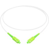 Digitus Fiberoptisk simplex patchkabel, stålforstærket, singlemode, SC/APC > SC/APC Hvid