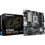 GIGABYTE B760M D3HP WIFI6 bundkort Intel B760 Express LGA 1700 micro ATX Intel, LGA 1700, Intel® Celeron®, Intel Core i3 12th Gen, Intel Core i3 13th Gen, Intel Core i3 14th Gen, Intel..., LGA 1700, DDR5-SDRAM, 192 GB