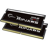 G.Skill Ripjaws F5-4800S3434A16GX2-RS hukommelsesmodul 32 GB 2 x 16 GB DDR5 4800 Mhz Sort, 32 GB, 2 x 16 GB, DDR5, 4800 Mhz, 262-pin SO-DIMM