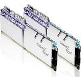 G.Skill Trident Z Royal F4-4000C16D-16GTRSA hukommelsesmodul 16 GB 2 x 8 GB DDR4 4000 Mhz Sølv, 16 GB, 2 x 8 GB, DDR4, 4000 Mhz, 288-pin DIMM