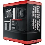 HYTE CS-HYTE-Y40-BR, Towerkabinet Rød/Sort