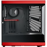 HYTE CS-HYTE-Y40-BR, Towerkabinet Rød/Sort