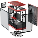 HYTE CS-HYTE-Y40-BR, Towerkabinet Rød/Sort