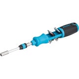 Hazet Bits ratchetskruetrækker 811R-4, Bit sæt Blå/Sort
