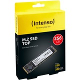 Intenso Top M.2 256 GB Serial ATA III, Solid state-drev 256 GB, M.2, 520 MB/s, 6 Gbit/sek.