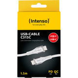 Intenso USB-kabel C315C Hvid