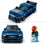 LEGO Speed Champions Ford Mustang Dark Horse-sportsvogn, Bygge legetøj Byggesæt, 9 År, Plast, 344 stk, 361 g
