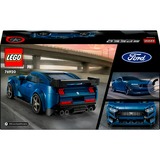 LEGO Speed Champions Ford Mustang Dark Horse-sportsvogn, Bygge legetøj Byggesæt, 9 År, Plast, 344 stk, 361 g