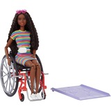 Mattel Fashionistas GRB94 dukke Mode dukke, Hunstik, 3 År, Pige, Flerfarvet